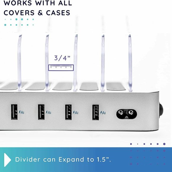NEW DOK USB  Hercules Tuff Universal Multi Port Charging Dock Station - Picture 3 of 6